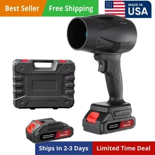 Small Cordless Leaf Blower,130000RPM Handheld Electric Dust Blower, Mini Jet ...