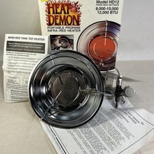 Reddy Heater Heat Demon Portable Propane Heater 8,000 - 12,000 BTU ** New Unused