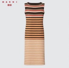 Uniqlo Maruni Knit Border Dress