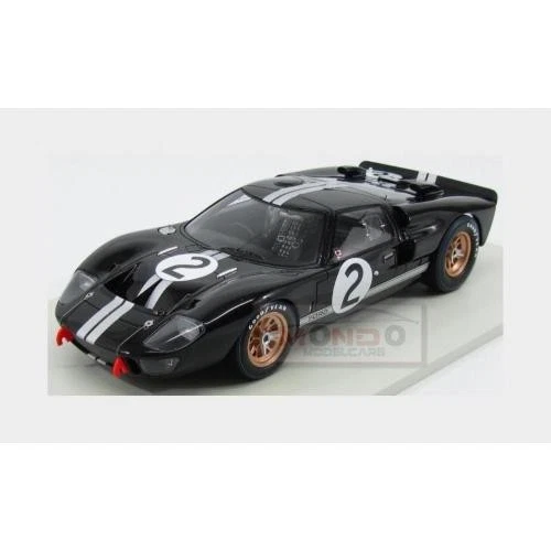 1:18 SPARK Ford Mk 2 #2 Winner Le Mans 1966 Mclaren Amon With Showcase 18LM66 - Immagine 2 di 2