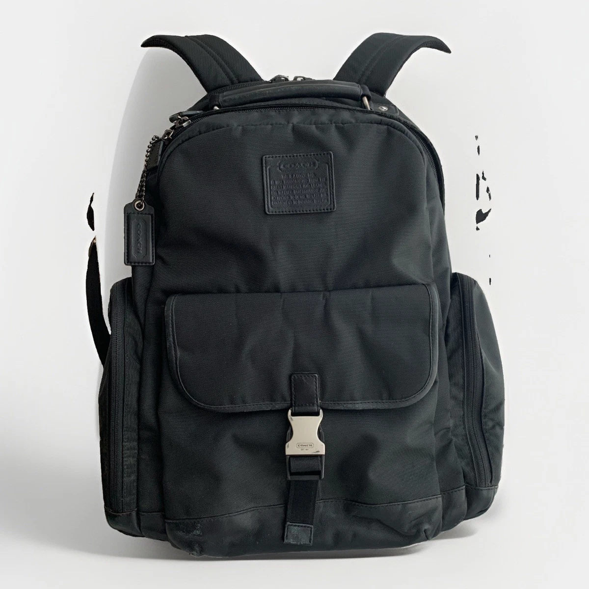 Coach Nylon Backpack Bags for Men for sale | eBay