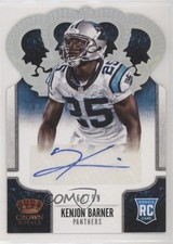 2013 Crown Royale Silver Holo Die-Cut Signatures 61/99 Kenjon Barner Auto w3h