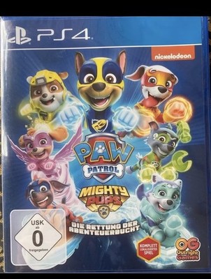 Paw Patrol Mighty Pups Die Rettung der Abenteuerbucht PlayStation 4 Spiel PS4