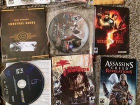 video games lot of 15 game with books not case