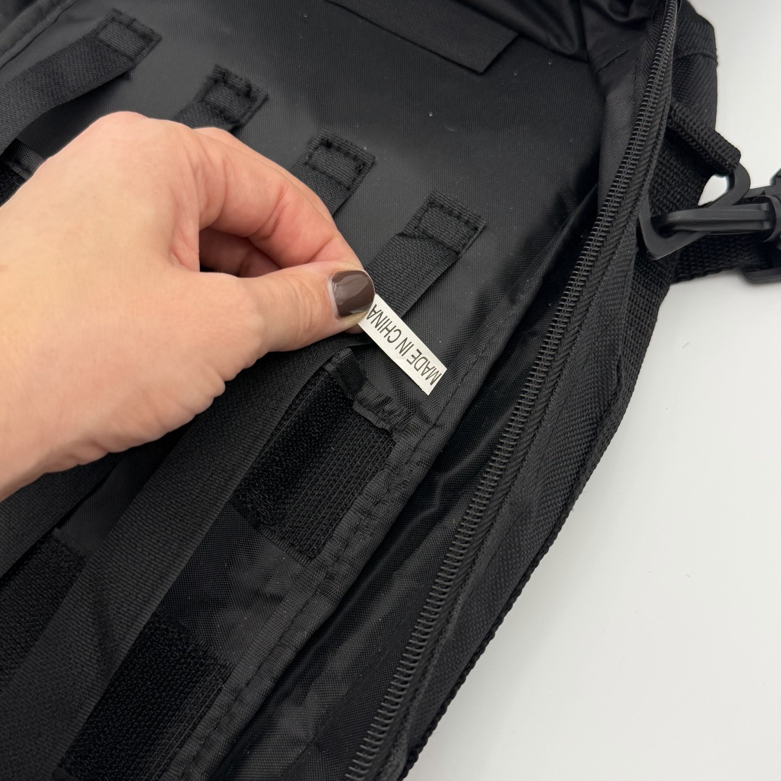 Black Utility Backpack with Adjustable Straps & I… - image 12