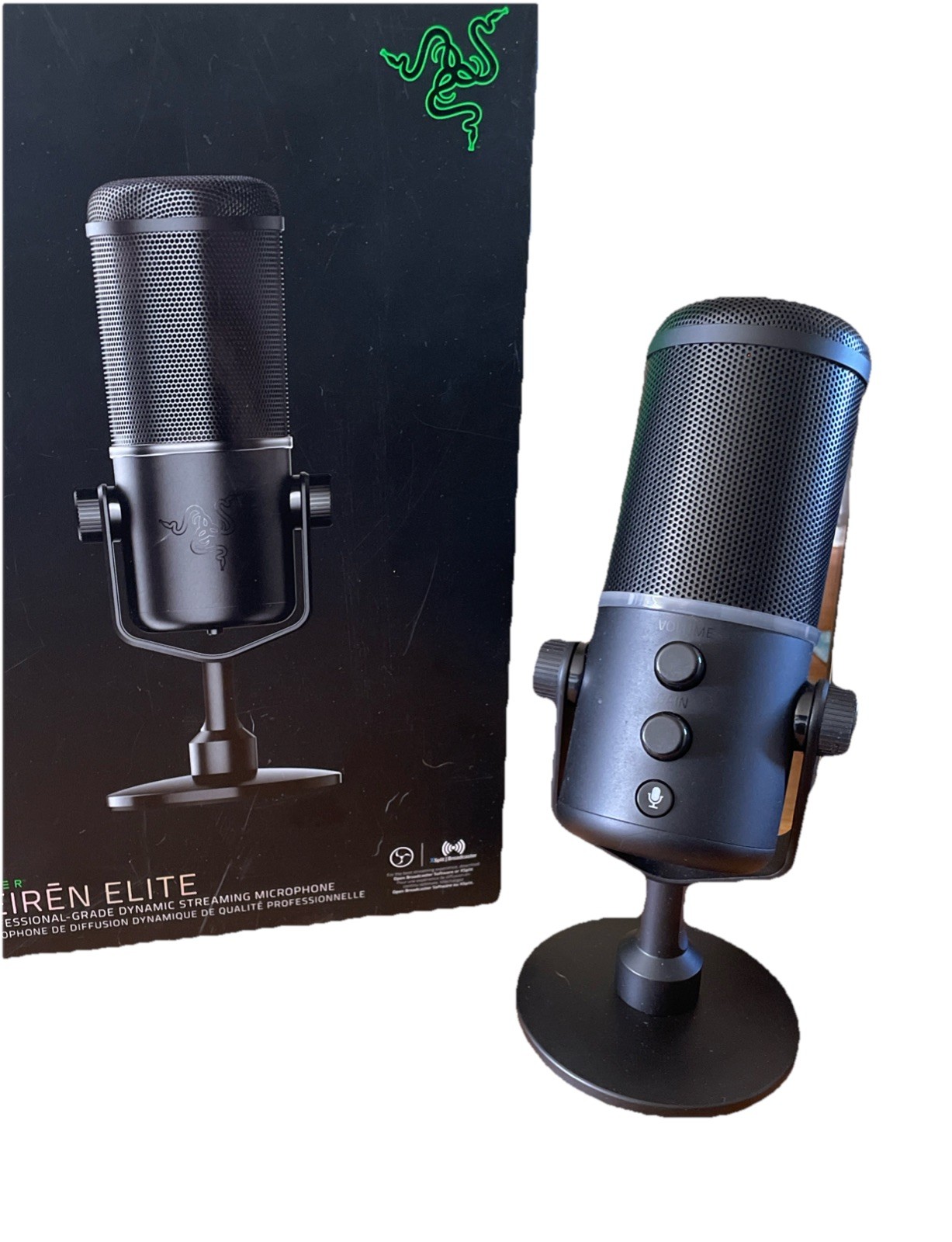 Razer Seiren Elite Professional-Grade USB Dynamic Microphone