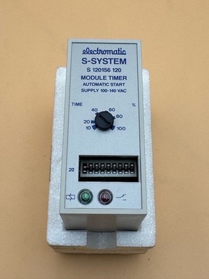 electromatic S-SYSTEM S 120156 120 MODULE TIMER AUTOMATIC START SUPPLY 100-140
