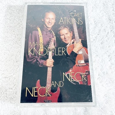 Chet Atkins & Mark Knopfler ''Neck and Neck''  1990 Blues Rock, Cassette Tape