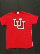 Fahrenheit Utah Utes T Shirt Mens M Red NCAA College Fan Apparel