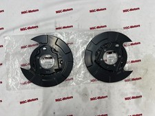 Mitsubishi Lancer Cy4a 09-15 Genuine Rear Brake Backing Plate Rh Lh Set Oem