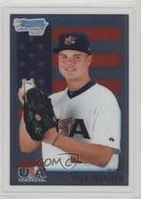 2010 Bowman Draft Chrome Draft Picks Nick Travieso #BDPP110 3d5