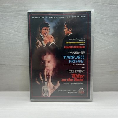 Farewell Friend & Rider on the Rain DVD Charles Bronson - 2 Films - New Sealed