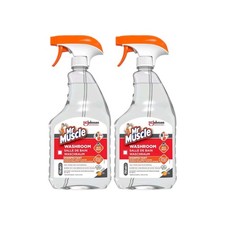 Mr Muscle Washroom Cleaner 750ml Spray x2 Citrus Limescale Remover Next Day Ship 5.99 per litre