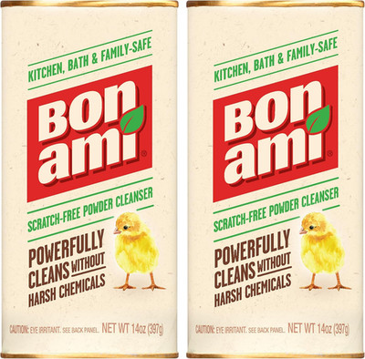 Powder Cleanser for Kitchens & Bathrooms - All Types of Surfaces, Cleans Grime &