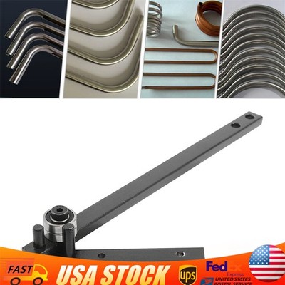 Hand Bender 2-10mm Manual Bending Bender Mini Flat Bar Rod Bender 180° 45# Steel