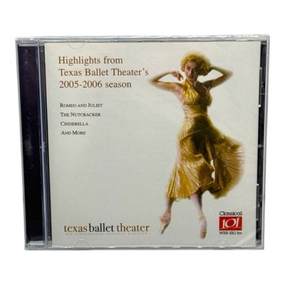 TEXAS BALLET THEATER 2005-2006 Season HIGHLIGHTS CD New Sealed