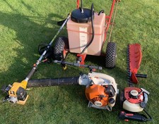 STIHL LEAF BLOWER + AL-KO STRIMMER + MITOX HEDGER + SCH PSP 12V GARDEN SPRAYER