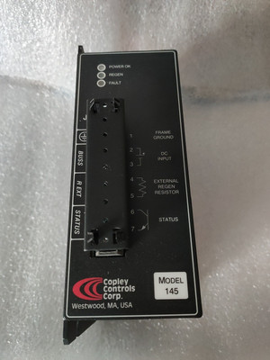 Copley Controls Corp. Model 145 und Servo Amplifier Model 5424AC
