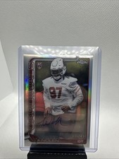 2025 Topps Chrome Walter Nolen /499 RC Auto Silver Refractor