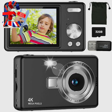Digital Camera, 44MP 1080P Portable Digital Cameras for Beginner Kids Vlogging C