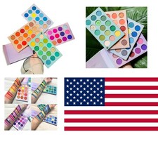 Highly Pigmented 60 Color Makeup Palette - Waterproof  Versatile for Any Look
