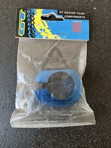 Gt bmx seat clamp NOS Blue