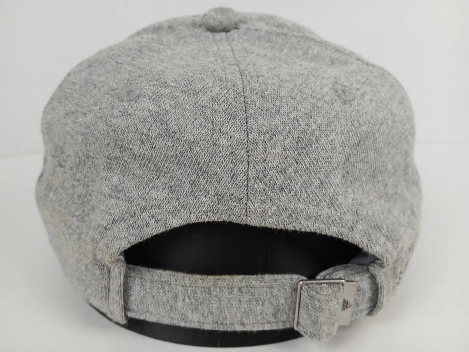 Adidas Aeroready Gris Jaspeado Sombrero Unisex Tres Rayas Vida Ajustable Correa Trasera Foto 3 de 4