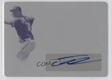 2018 Leaf Trinity Patch Auto Printing Plate Magenta 1/1 Triston Casas s5q