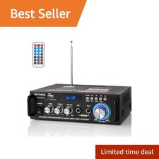 NBTPSON 298BT Bluetooth Amplifier 600W Home Audio TP-AV-298 BT