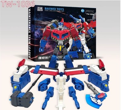 BAIWEI Transformation TW-1036 08 Animated Version OVP Prime Actionfigur Spielzeug