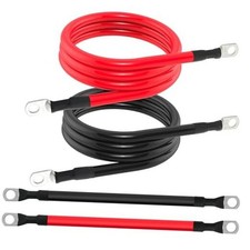 4 AWG Battery Cable 4 Gauge Battery Cables 4AWG Battery Power Inverter 1FT 5FT