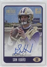 2021 Onyx Vintage College Auto Blue Ink /400 Sam Huard #CASA Auto 2qw