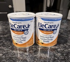 2 cans EleCare Jr Vanilla 14.1oz Exp 07/2026