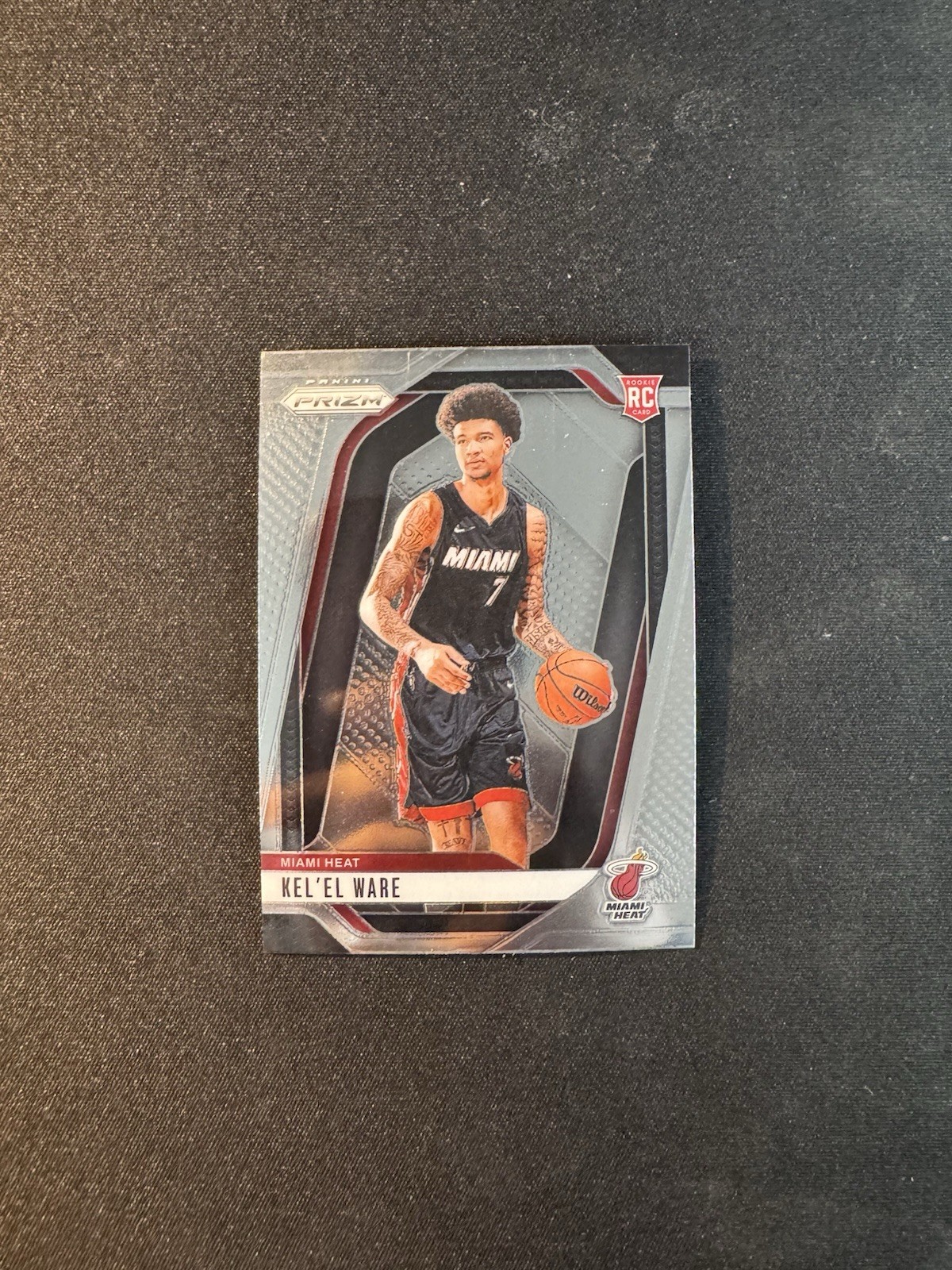 2024-25 Panini Prizm #248 Kel’el Kelel Ware Rookie RC Heat