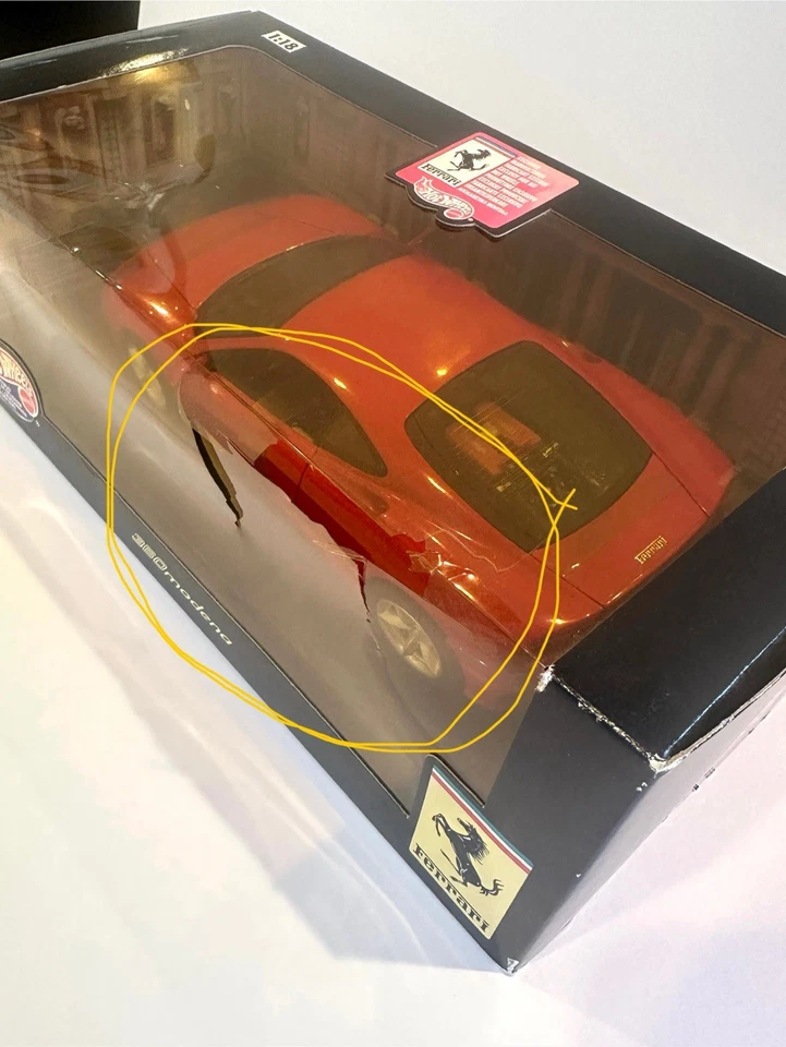 1999 Mattel Ferrari 360 Modena Red Hot Wheels Product#: 25736 First Edition - Image 4 of 4