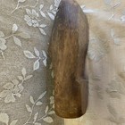 Antique Hand Carved Wooden Clog Shoe Prim Folk Art Shoe GREAT LOOK!!! 13” — photo 8