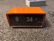 Denver CR-425 PPL FM Radio WITH ALARM CLOCK. RETRO FLIP Tested and Working