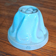 Shelley England Ceramic Flower Jelly Mould, Cream/Off-White, 1 Hole