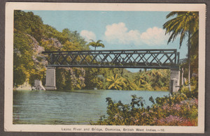 DOMINICA - USED POST CARD - 25th ANN. POSTING -