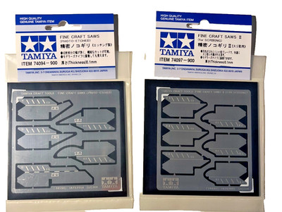 Tamiya Fine Craft Saws 74094 & 74097 II   Auswahl / Modellbau-Werkzeug