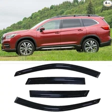 Side Window Wind Vent Deflector, 4pcs Outside Mount Style  for 2019-2023 Ascent