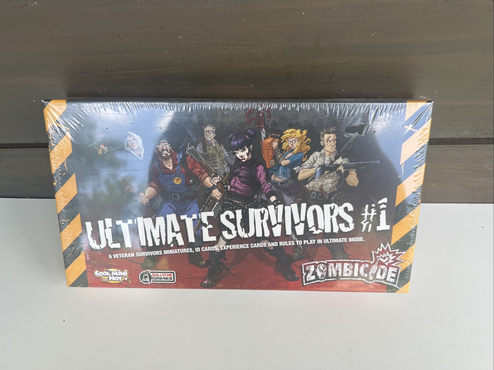 CMON Zombicide Ultimate Survivors #1 Board Game 2-4 Players Age 13+/ New In Box