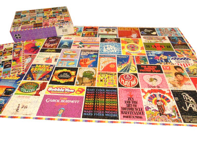 THE 1970s Remarks Jigsaw Puzzle 1500 Pieces Pop Culture Love Boat Brady Bunch