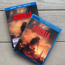 Godzilla Blu-ray DVD With Slipcover 2014