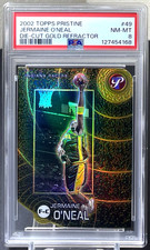 Jermaine O'Neal 2002-03 Topps Pristine #49 Die-Cut Gold Refractor /99 Pacers