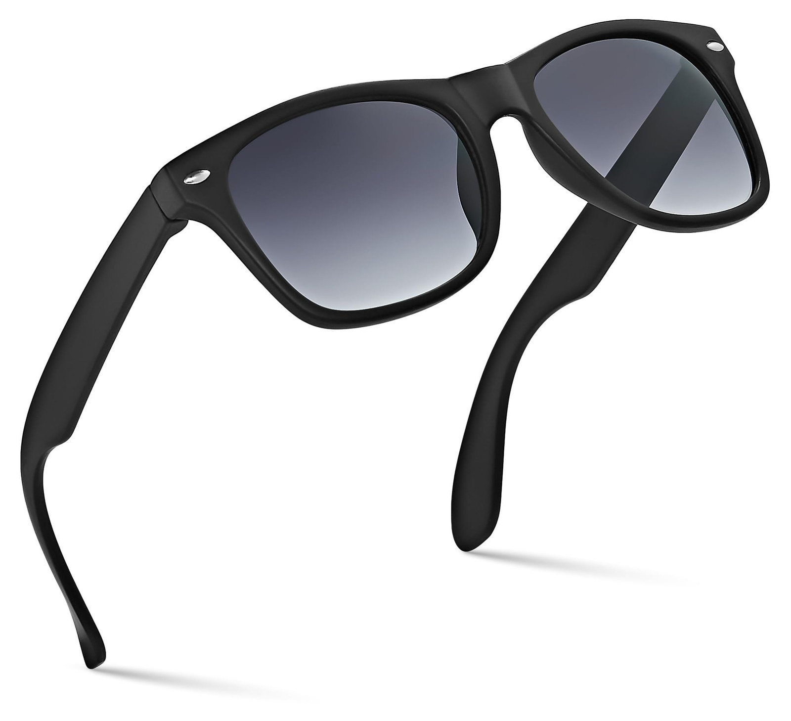 Kids Shatterproof UV400 Sunglasses for Boys & Girls Age 3-12 - Rubberized Frame