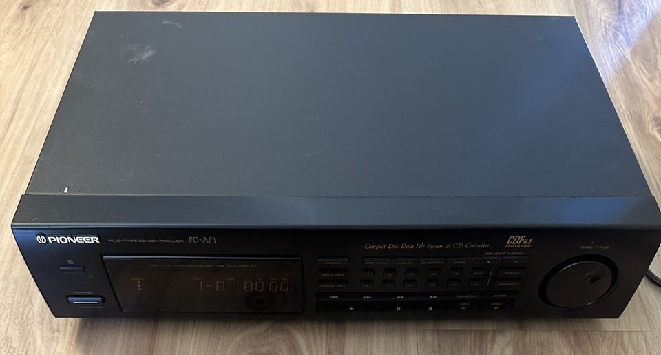 Pioneer PD-AP1 Compact Disc File System CD Controller w/ Manual No ...