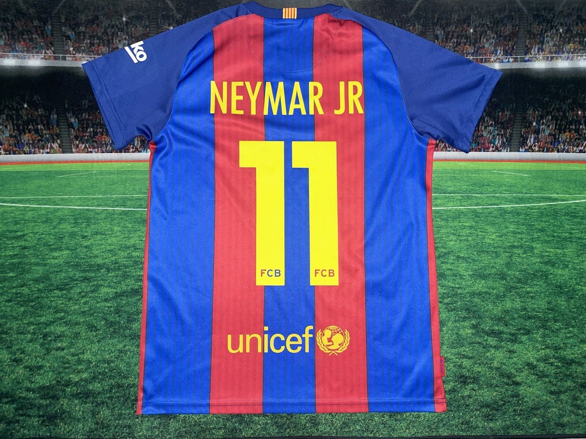FC Barcelona Neymar Jr #11 Jersey Size Small Preowned | eBay