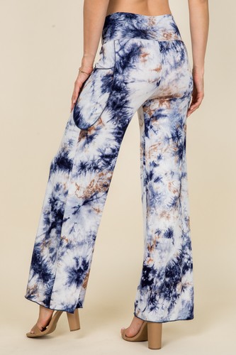 Simplicitie Lounge Wide Leg Palazzo Pants Pants S-3X Plus Size Made in USA - Picture 45 of 48