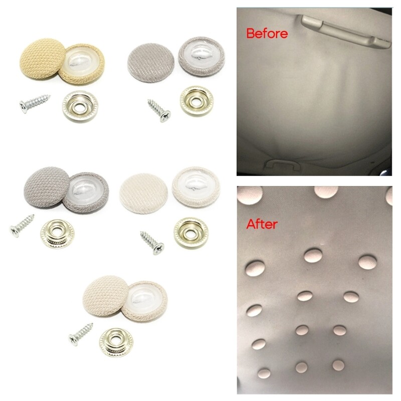 10pcs Ceiling Headliner Roof Snap Pins Retainer Fastener Clip for Car